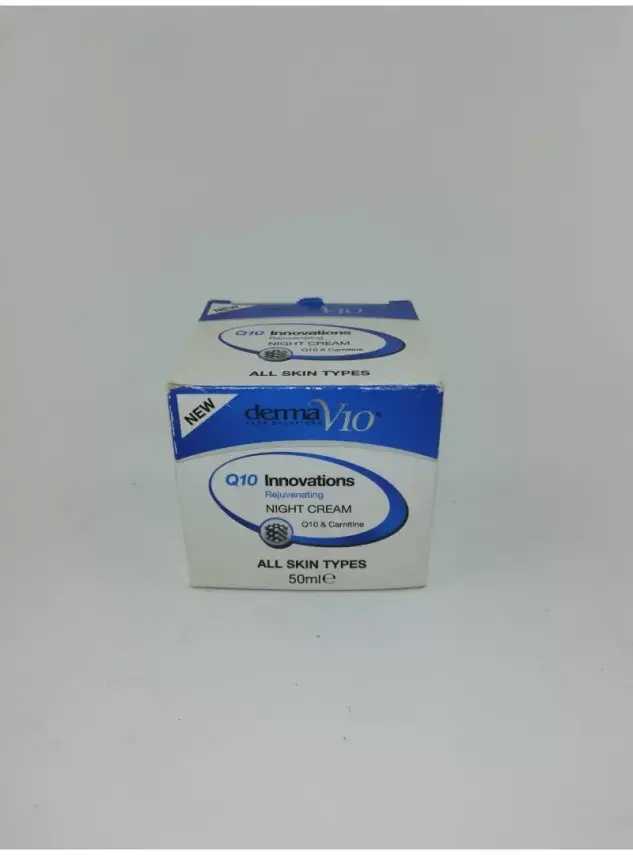 Derma V10 Q10 Innovations Night Cream 50ml Gece Kremi - 1