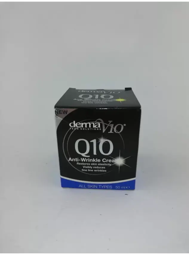 Derma V10 Q10 Kırışıklık Önleyici Nemlendirici Krem 50 ml - 1