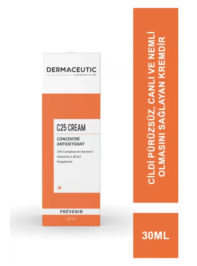 Dermaceutic C25 Cream 30ml - Yaşlanma Karşıtı Gündüz Bakım Kremi - 2