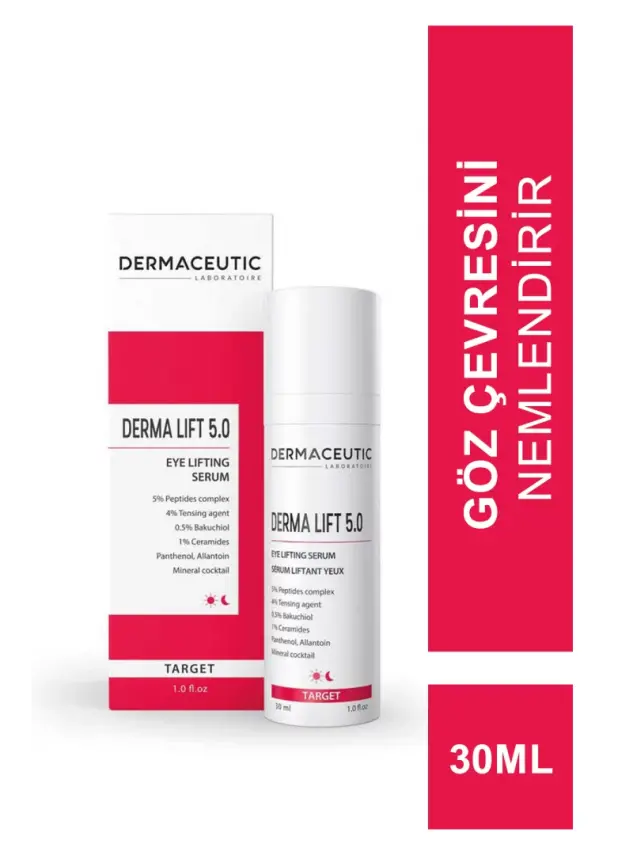 Dermaceutic Derma Lift 5.0 Lifting Power Serum 30 ml - Göz Çevresi Serumu - 1