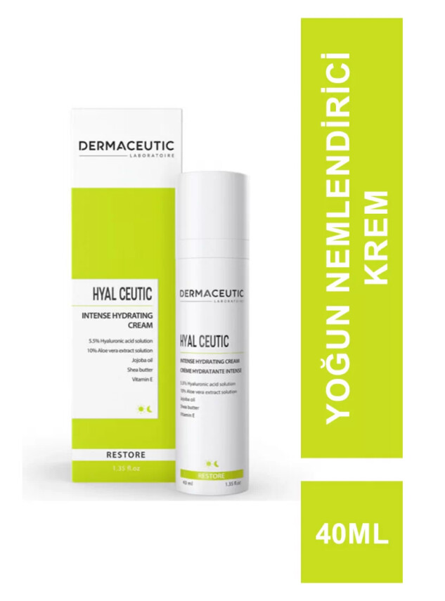 Dermaceutic Hyal Ceutic 40 ml - Yoğun Nemlendirici Krem - Dermaceutic