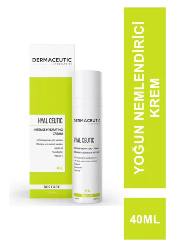 Dermaceutic Hyal Ceutic 40 ml - Yoğun Nemlendirici Krem - 1
