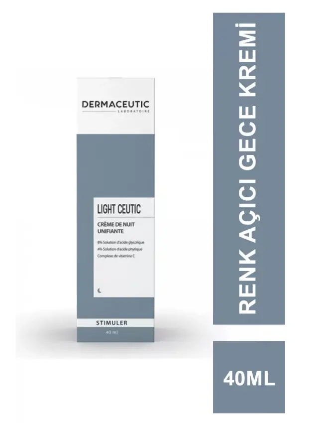 Dermaceutic Light Ceutic Renk Açıcı Gece Kremi 40 ml - 1