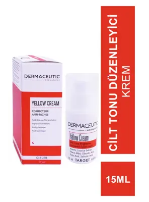 Dermaceutic Yellow Cream 15 ml - Cilt Tonu Düzenleyici Krem - 1