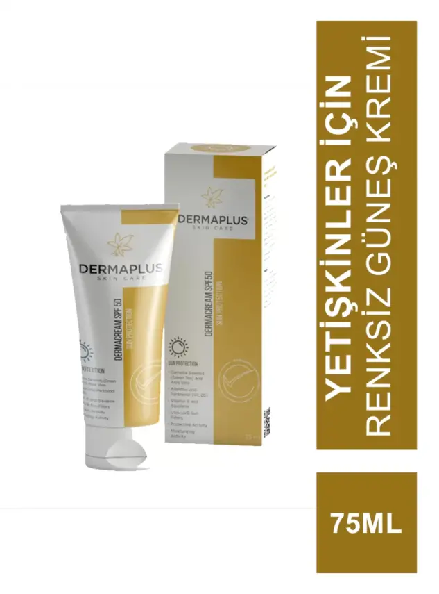 DermaPlus MD Derma Cream Spf50 75 ml Renksiz Güneş Kremi - 1