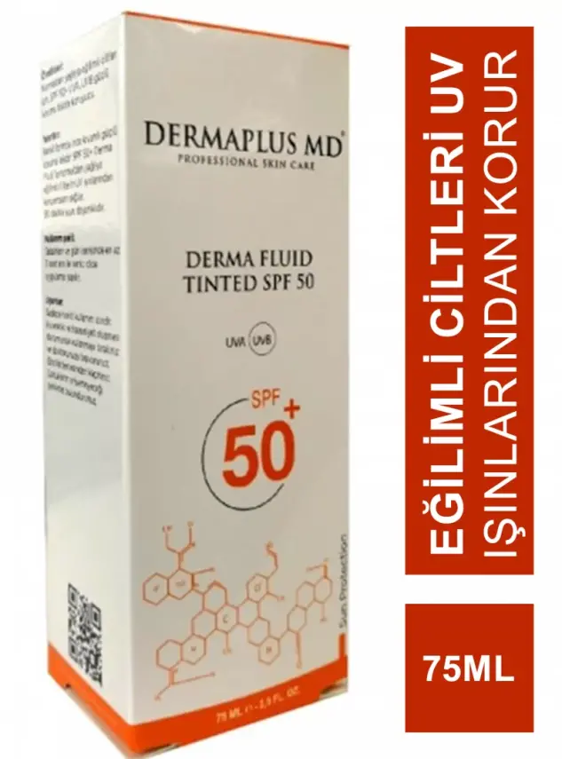 Dermaplus MD Derma Fluid Tinted SPF 50 -Medium- Güneş Kremi 75 ml - 1