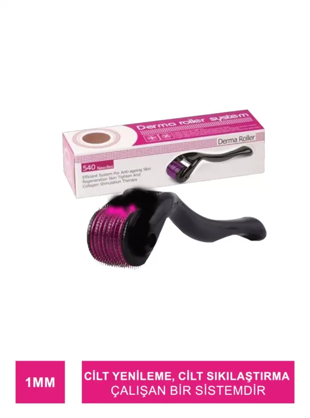 Dermaplus Md Roller System 540 Needles -1 MM--540 Titanyum İğne Dermaroller - 1