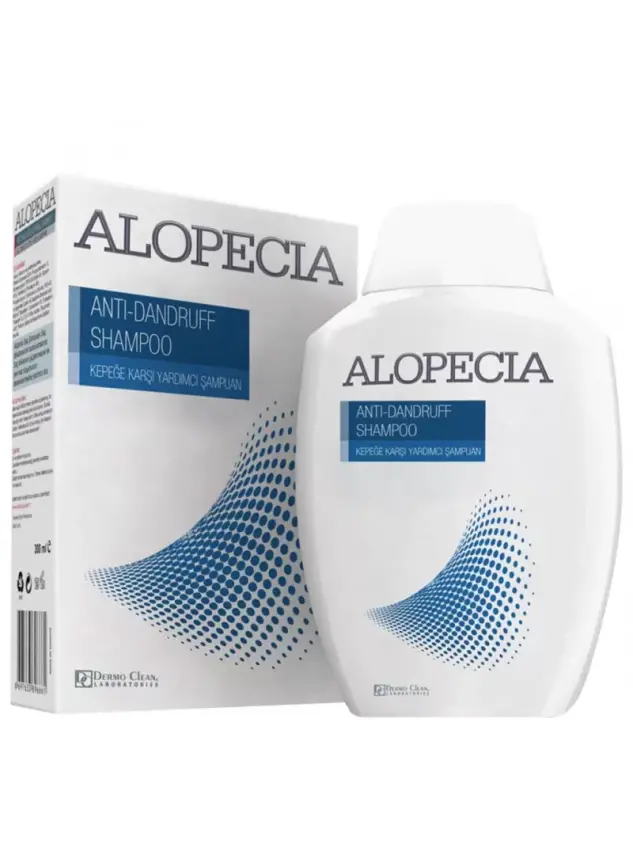 Dermo Clean Alopecia Anti Dandruff Shampoo Kepeğe Karşı Yardımcı Şampuan 300 ml - 1