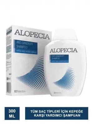Dermo Clean Alopecia Anti Dandruff Shampoo Kepeğe Karşı Yardımcı Şampuan 300 ml - 2