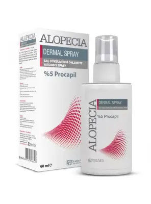 Dermo Clean Alopecia Anti Hair Loss Dermal Sprey Saç Dökülme Önleyici Sprey 60 ml - 1