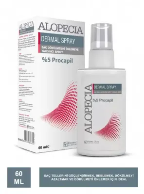 Dermo Clean Alopecia Anti Hair Loss Dermal Sprey Saç Dökülme Önleyici Sprey 60 ml - 2