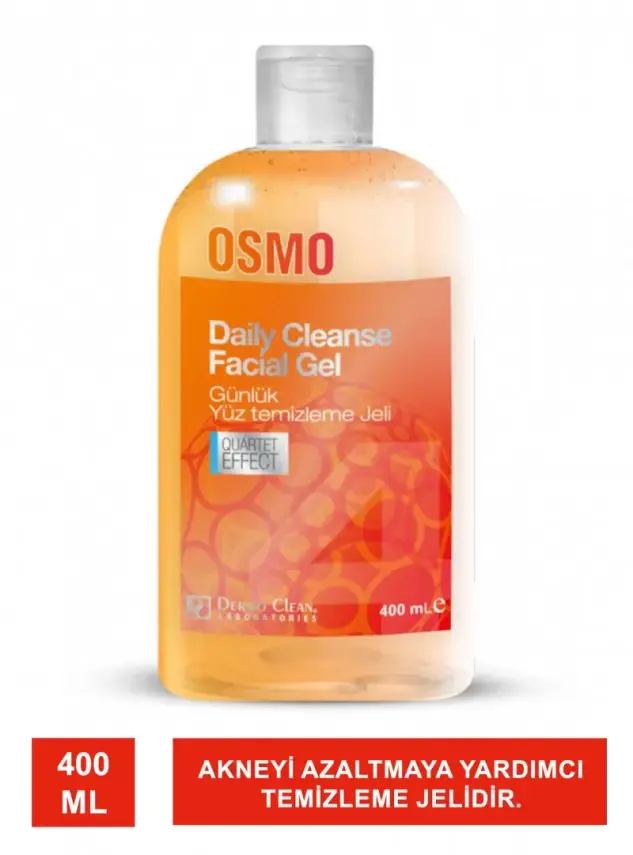 Dermo Clean OSMO Daily Cleanse Facial Gel Günlük Yüz Temizleme Jeli 400 ml - 2