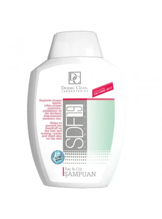 Dermo Clean SDF19 Saç ve Cilt Şampuanı 300 ml - 1