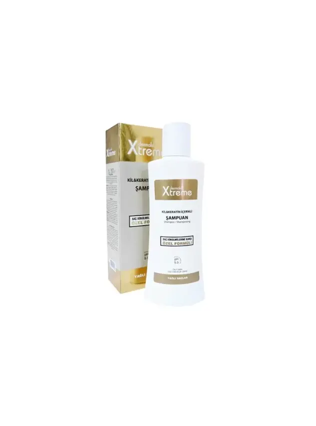 Dermokil Xtreme Kil ve Keratin İçerikli Şampuan 250 ml - Yağlı Saçlar - 1