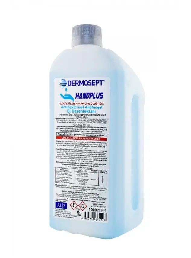 Dermosept Antibakteriyel El Dezenfektanı Pompalı 1000 ml - 1