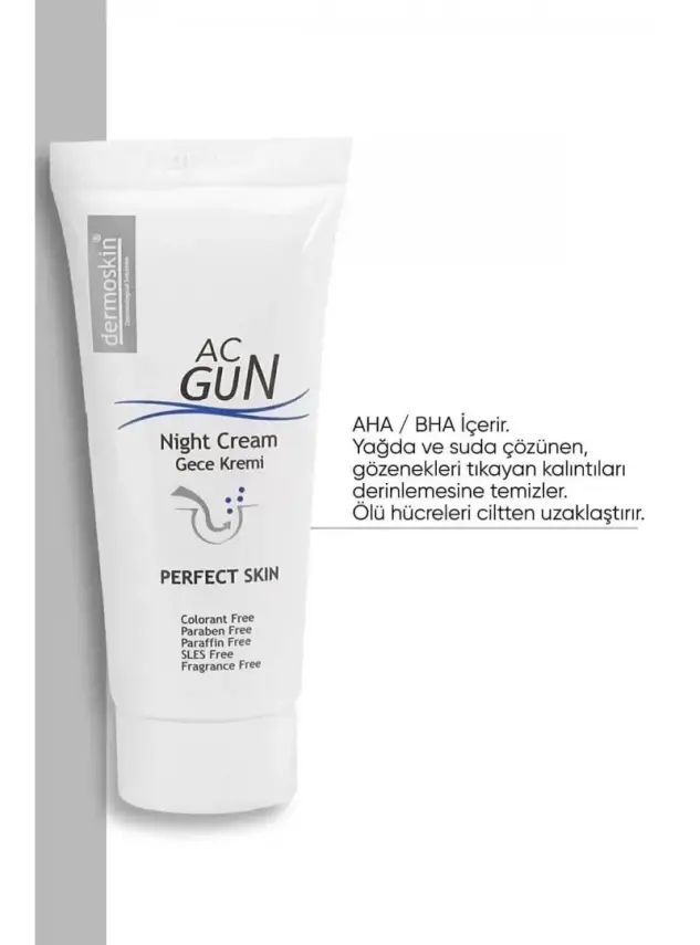 Dermoskin Acnegun Onarıcı Gece Kremi 30 ml - 2