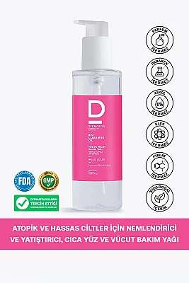 Dermoskin Ato Yüz ve Vücut Bakım Yağı 200 ml - Dermoskin