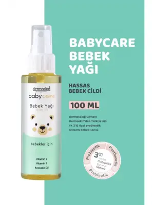Dermoskin Babycare Bebek Yağı 100 ml - Dermoskin