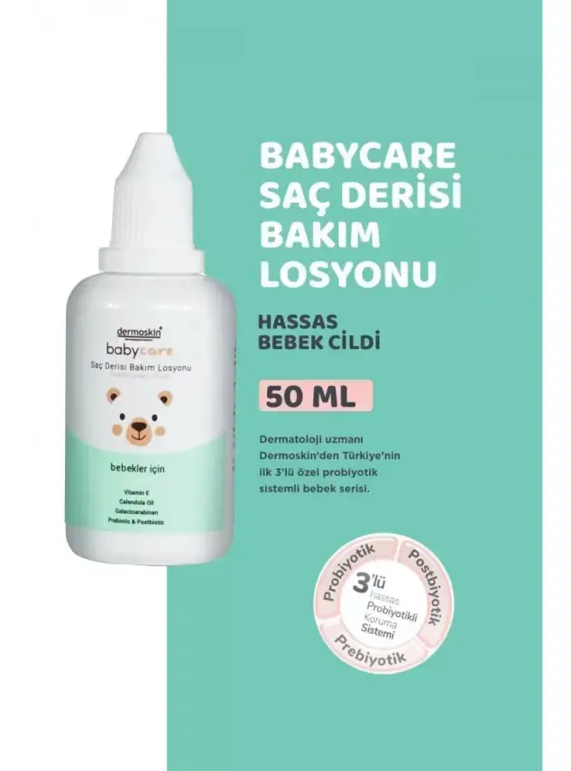 Dermoskin Babycare Saç Derisi Bakım Losyonu 50 ml - 1