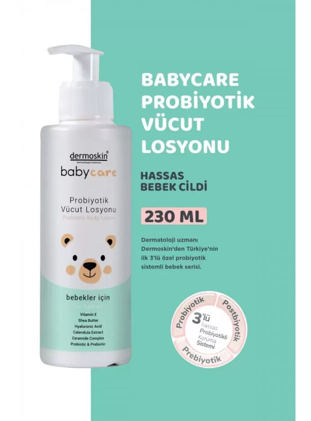Dermoskin BabyCare Saç ve Vücut Şampuanı 230 ml - Dermoskin