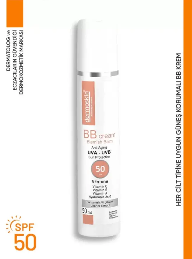 Dermoskin BB Cream SPF 50+ 50 ml - 1