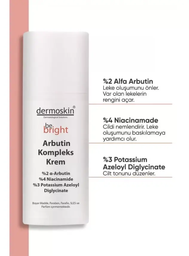 Dermoskin Be Bright Arbutin Kompleks Krem 33 ml - 2