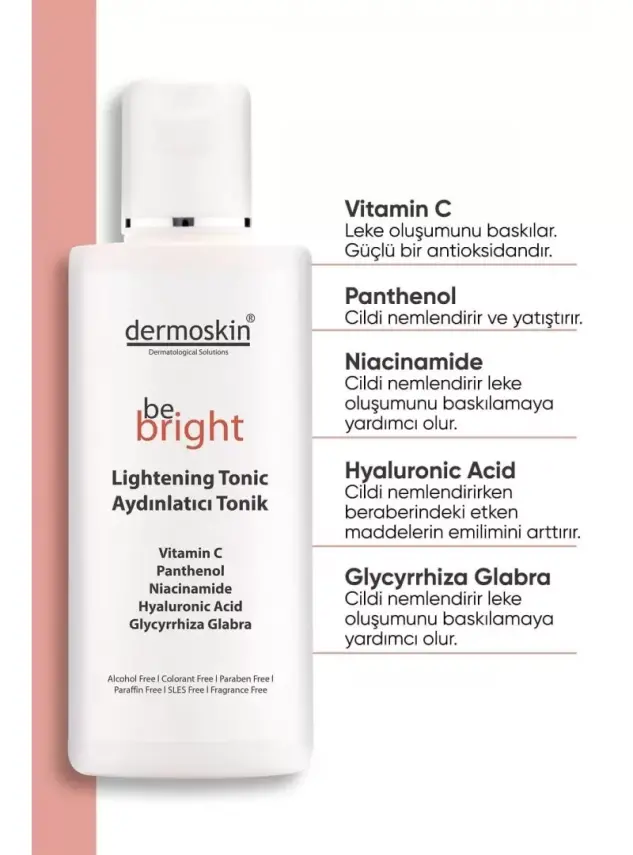 Dermoskin Be Bright Aydınlatıcı Tonik 200ml - 2