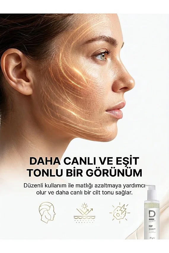 Dermoskin Be Bright Lekeli Ciltler için Yüz Yıkama Jeli 200 ml - 6