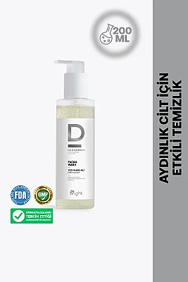 Dermoskin Be Bright Lekeli Ciltler için Yüz Yıkama Jeli 200 ml - Dermoskin