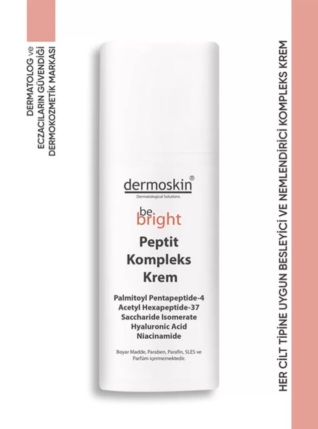 Dermoskin Be Bright Peptit Kompleks Krem 33ml - Dermoskin
