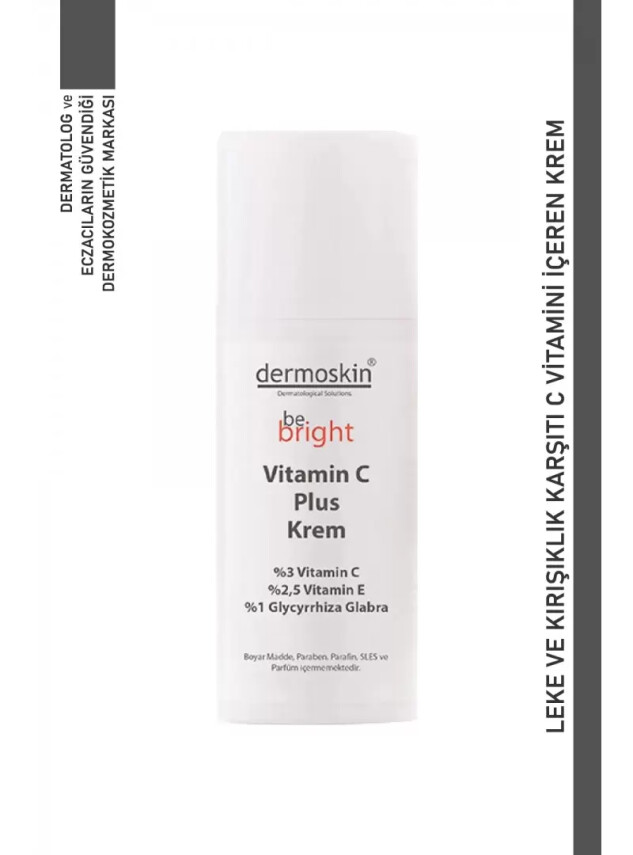 Dermoskin Be Bright Vitamin C Plus Krem 33ml - Dermoskin