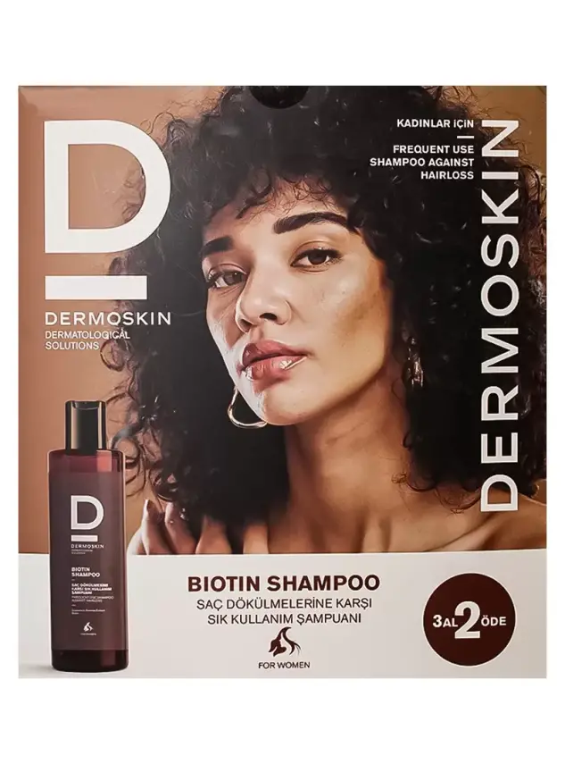 Dermoskin Biotin Şampuan Kadın 200 ml 3 Al 2 Öde - 2