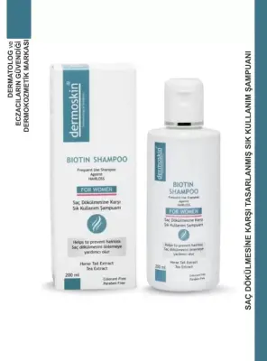 Dermoskin Biotin Şampuan Kadın 200 ml - Dermoskin