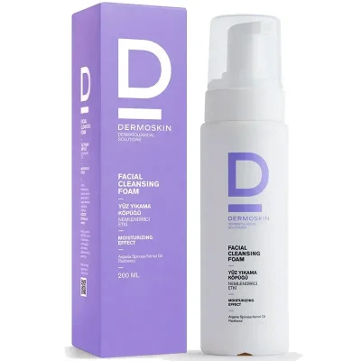 Dermoskin Facial Cleansing Foam 200 ml Yüz Temizleme Köpüğü - Dermoskin