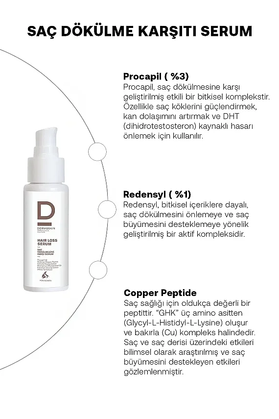 Dermoskin Hair Loss Serum (Kadın) 50 ml - 3