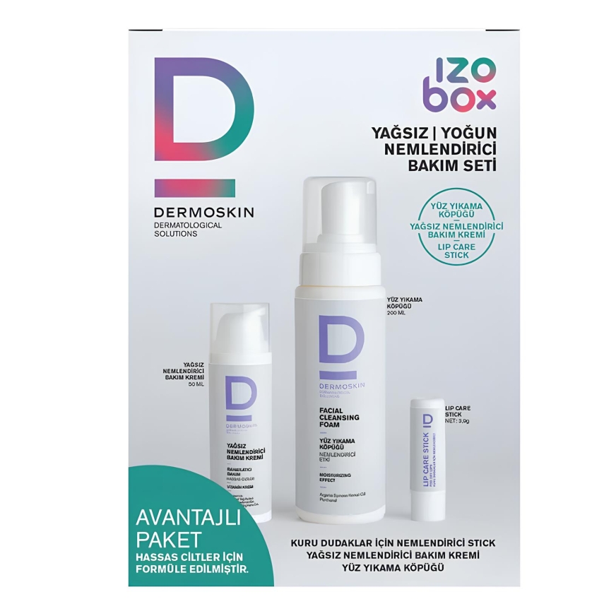 Dermoskin Izobox Yağsız Yoğun Nemlendirici Bakım Seti - 1