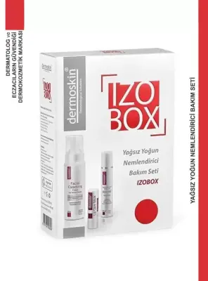 Dermoskin Izobox Yağsız Yoğun Nemlendirici Bakım Seti - Dermoskin