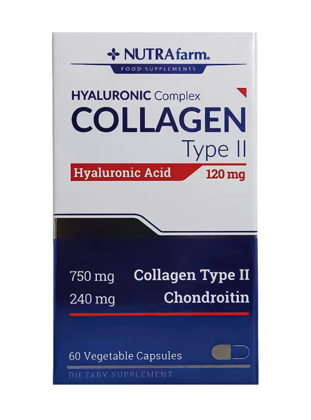 Dermoskin NutraFarm Collagen Hyaluronic Acid Tip2 120mg 60 Kapsül - Dermoskin