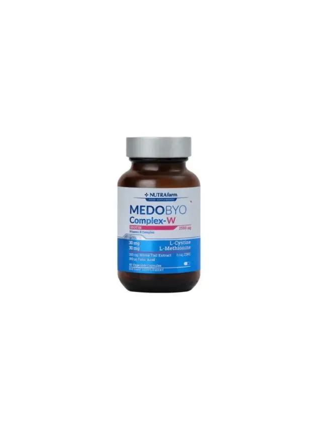 Dermoskin NutraFarm Medobyocomplex-W Biotin 60 Kapsül - 2