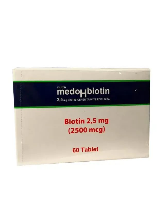 Dermoskin NutraFarm MedoHbiotin 2,5mg 60 Tablet - 1