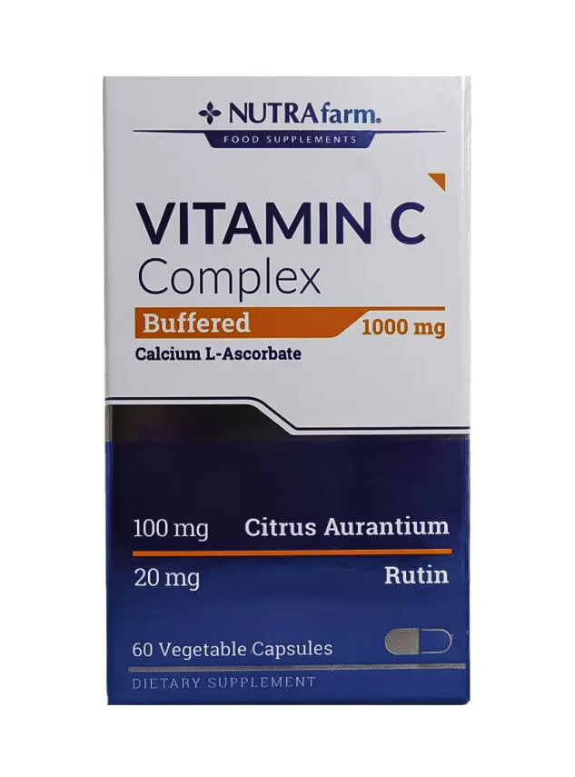 Dermoskin NutraFarm Vitamin C Complex 1000 mg 60 Kapsül - Dermoskin