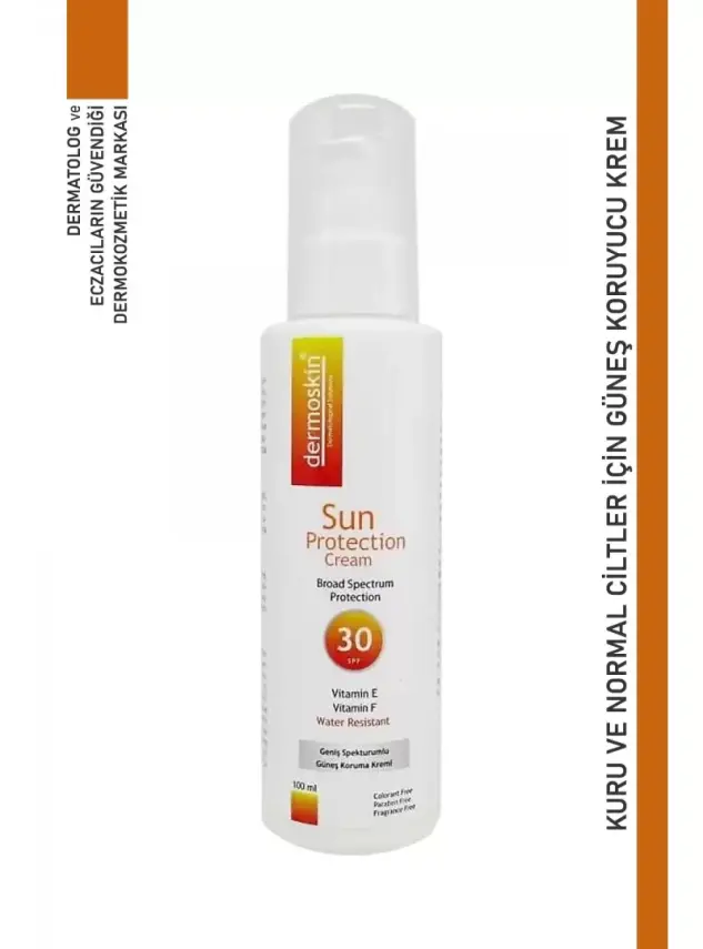 Dermoskin SPF 30 Sun Protection Güneş Kremi 100 ml - 1