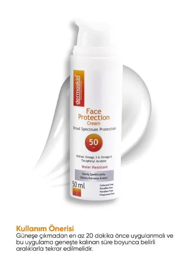 Dermoskin SPF 50+ Face Protection Güneş Kremi 50 ml - 2