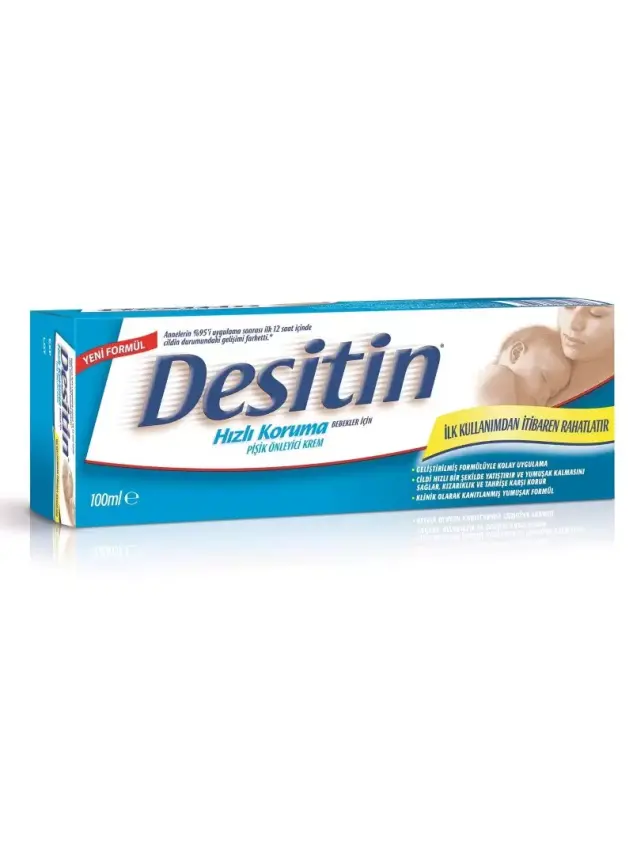 Desitin Hızlı Koruma Pişik Önleyici Krem 100 ml Mavi - 1