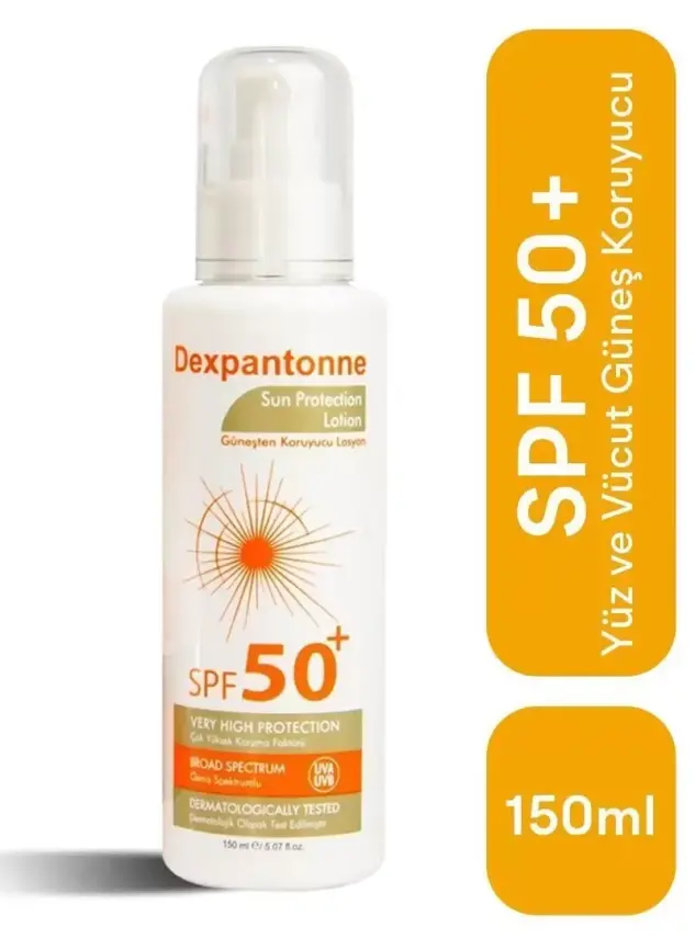 Dexpantonne Spf50+ Güneşten Koruyucu Losyon 150 ml - 1