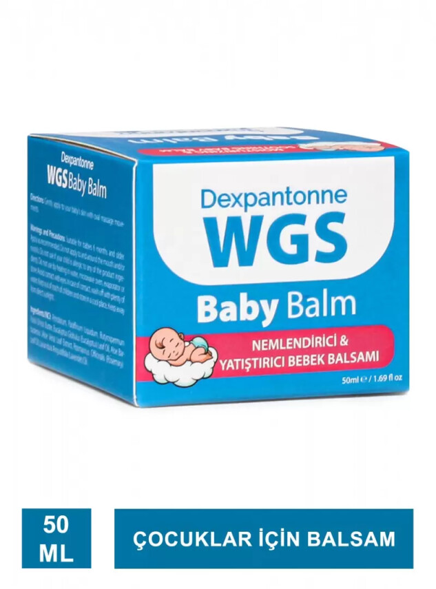 Dexpantonne WGS Baby Balm Nemlendirici & Yatıştırıcı Çocuk Balsamı 50 ml - OTC İstanbul