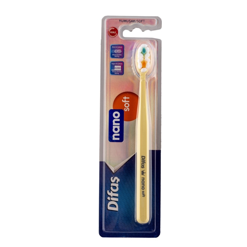Difaş Nano Soft Yumuşak (Soft) Diş Fırçası - 1