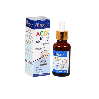 Dnz Acd3 Multi Vitamin Damla 30 ml - DNZ
