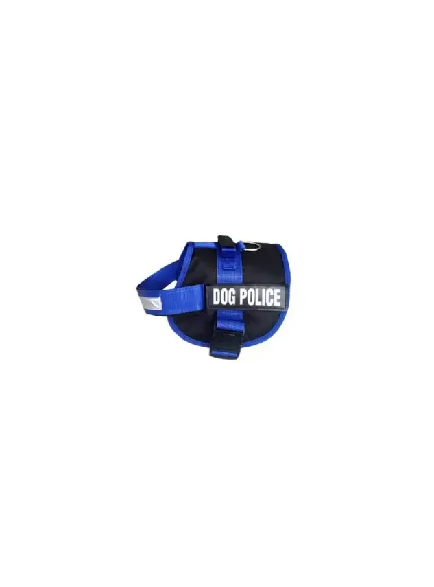 Dog Police Tasma Küçük Mavi - 1