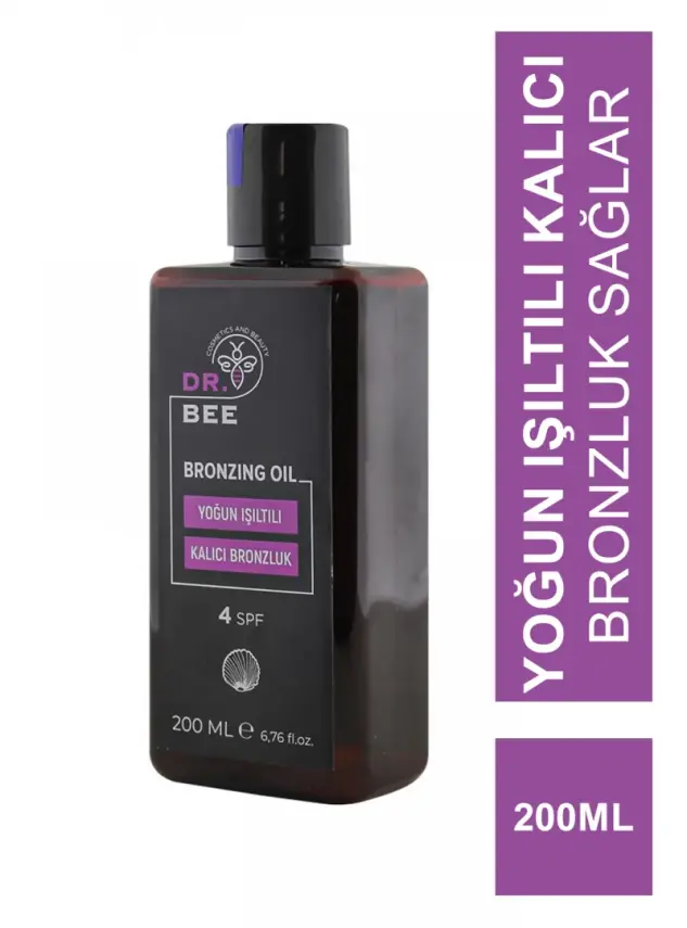 Dr. Bee Bronzlaştırıcı Yağ Spf4 200 ml - 1